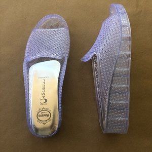 Jeffrey Campbell Jelly Platform Slide Sandal